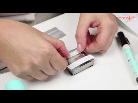 ImpressArt | Cinta para estampar en línea recta ♡ Tutorial