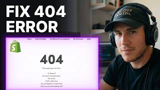 How to Fix 404 Error in Shopify (2026) | URL Redirects