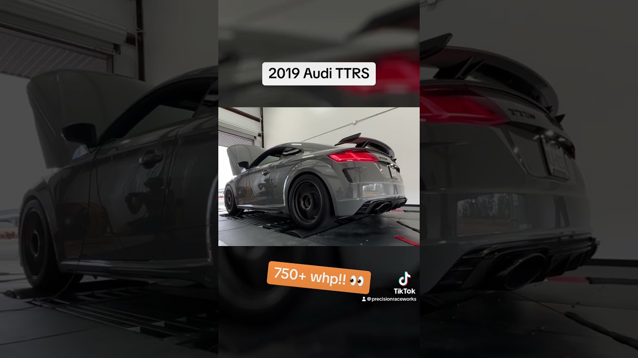 750+ whp!!! 2019 Audi TTRS on the dyno 👀🔥