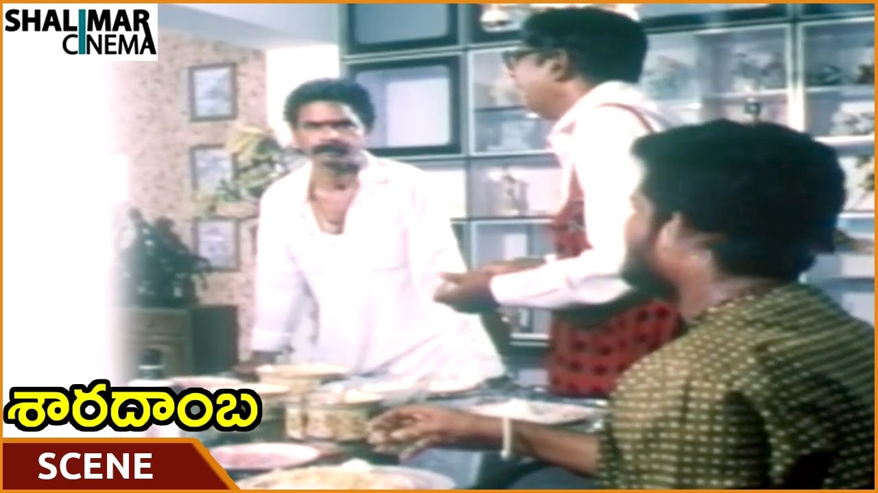 Sharadamba Movie || Villain Tells Sakshi Ranga To Call Pradeep Shakti || Mohan || Shalimarcinema