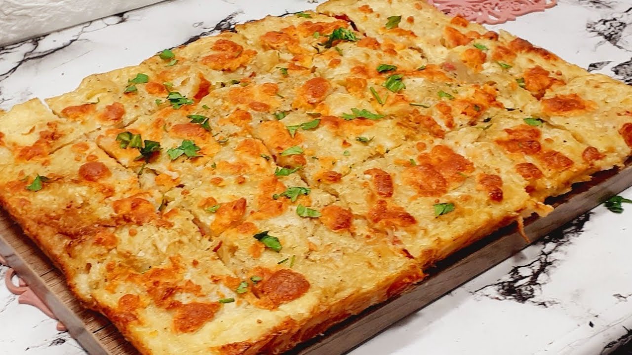 الفطيره المنقذه ⁉️فى اى وقت تسد فطار او عشاء أو غداء،اقتصاديه وسريعه ولا عجن ولا فرد