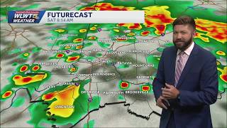 Heat, humidity, and storms before relief returns