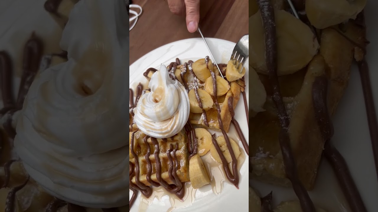 Nutella Banana Waffle 