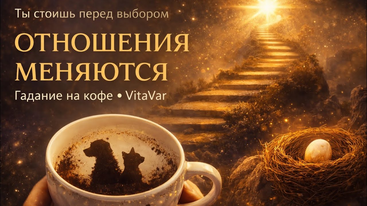 🐕 Этот знак появляется ПЕРЕД решающим разговором — отношения уже меняют судьбу ☕ | Гадание на кофе 