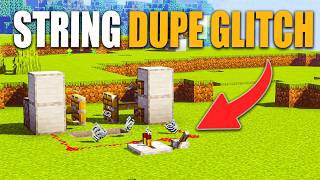 NEW WORKING STRING DUPLICTION GLITCH v26.0 In Minecraft Bedrock!