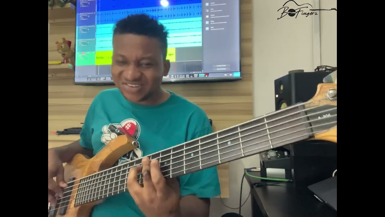 Bassist Activates His Best Groove on This year will never see my end song. Enjoy!!!