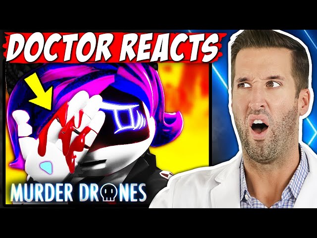 ER Doctor REACTS to Brutal MURDER DRONES Injuries class=