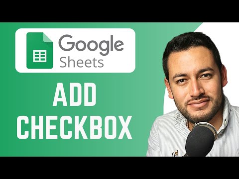 How To Add Checkbox in Google Sheets | insert checklist | Google Sheets Tutorial
