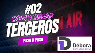 #02 How to create third parties, Paid to A. Software Débora Ipuc, Accounting program.. screenshot 5