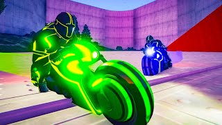 4-Player Laser Bike Minigame (TRON) - GTA V Online Funny Moments | JeromeACE