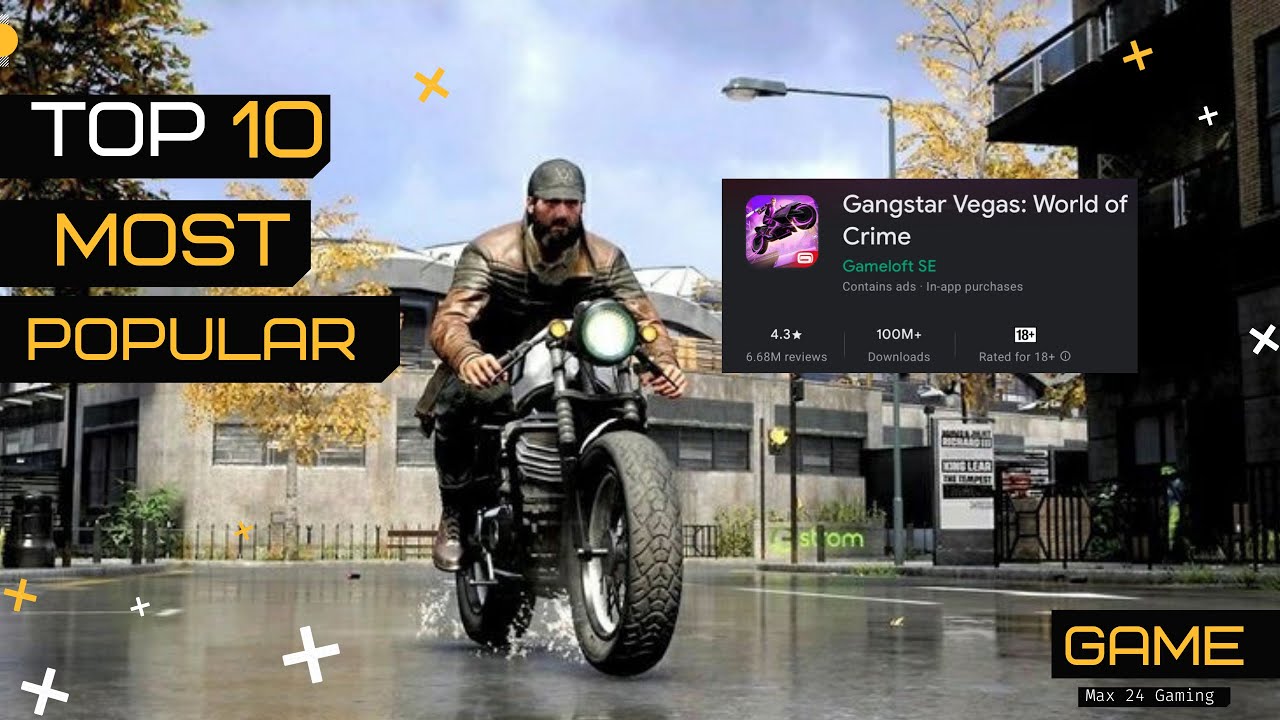 Top 10 Popular Game Open World Games On Play Store and IOS 2022 High