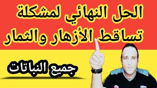 أفضل رشة لعلاج تساقط الأزهار علي جميع أنواع النباتات