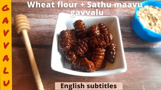 Andhra style gavvalu with sathu maavu | Health mix gavvalu in tamil | sathu maavu recipes