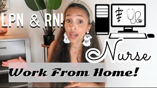 WORK FROM HOME NURSE |LPN/RN remote work from home jobs! screenshot 1