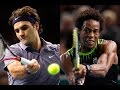 [Coupe Davis 2014 - France/Suisse] Highlights : Federer-Monfils