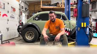 Shift bushing replacement on the 73 Beetle
