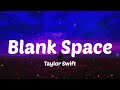 Taylor Swift - Blank Space (Lyric Video)