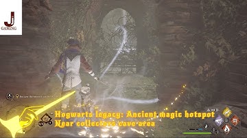 Hogwarts legacy Ancient magic hotspot North Hogwarts region Collectors Cave path