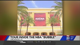 Tour inside the NBA 'bubble'