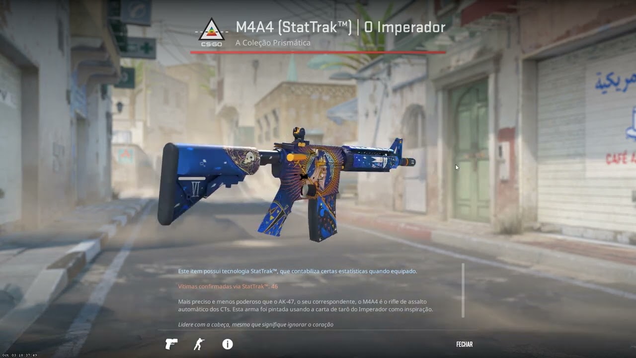 cs2 M4A4 | The Emperor minimum float four Titan (Holo) | Katowice 2014