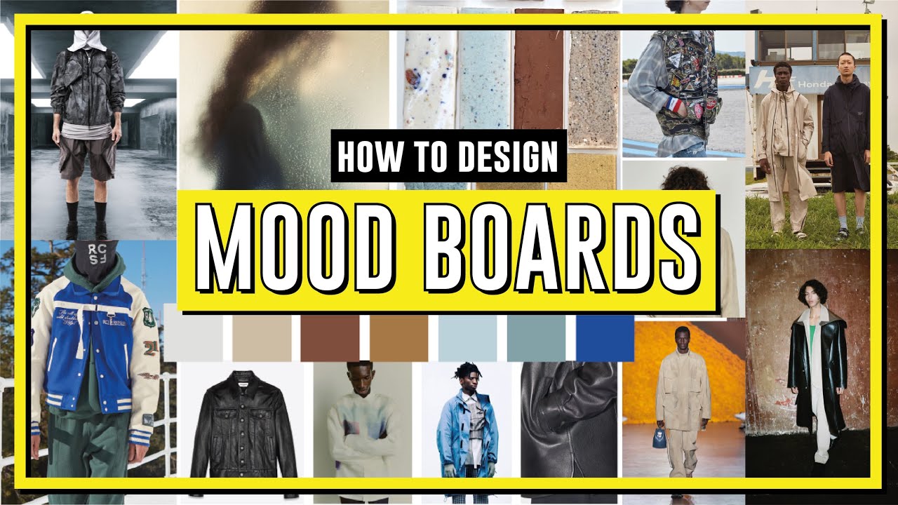 HOW TO MAKE A FASHION MOOD BOARD, color palette and research for you ...
