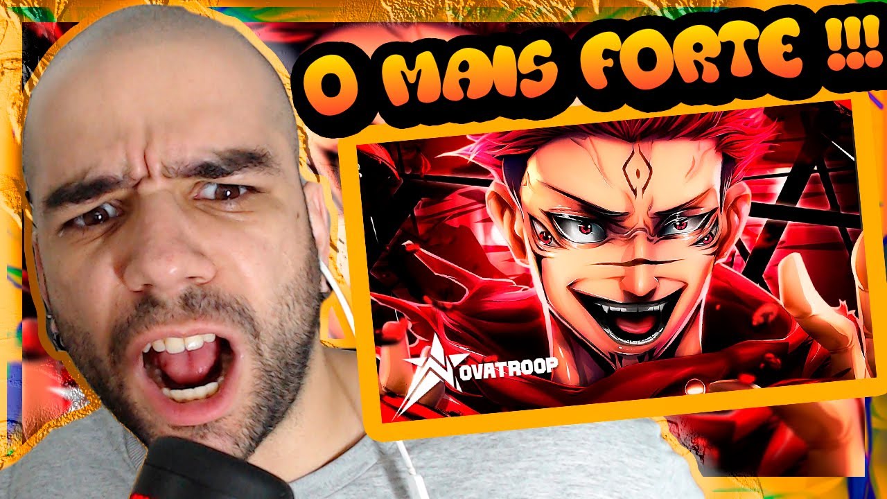 CARECA AMALDIÇOADO VENDO Divina Facínora | Novatroop | Sukuna (Jujutsu Kaisen) - REACT