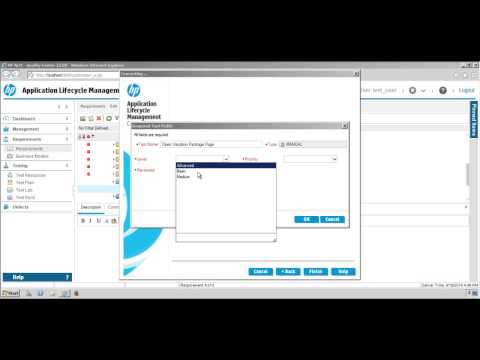 HP/Micro Focus Quality Center Tutorial 13: How to convert a requirement to test case
