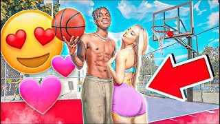 1v1 Strip Basketball Against Freaky IG Model (Things got Steamy)