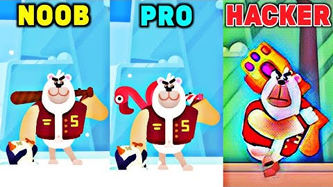 NOOB vs PRO vs HACKER – BounceMasters!