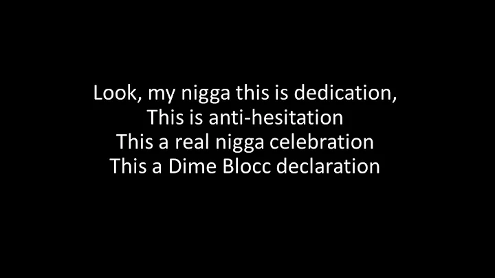 Nipsey hussle :- Dedication ft. Kendrick Lamar [ R.I.P.]