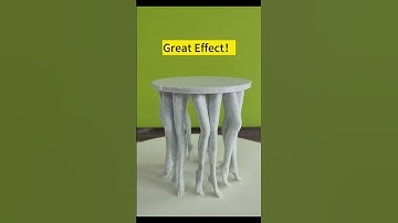 3d printing personalized dining table#3d #3dprinting #diy #3dart