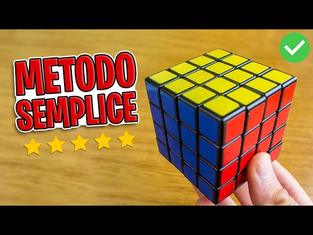 Come RISOLVERE il Cubo 4x4 😍 *METODO SEMPLICE* ✓ in Italiano! 