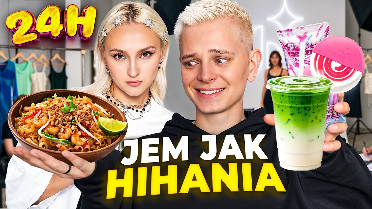 JEM JAK HANIA Z GENZIE PRZEZ CAŁY DZIEŃ 💖😱 *24h challenge* | Dominik Rupiński