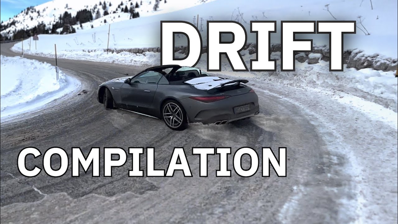 200k Mercedes SL63 AMG *DRIFT* COMPILATION | POV Sound | 4K