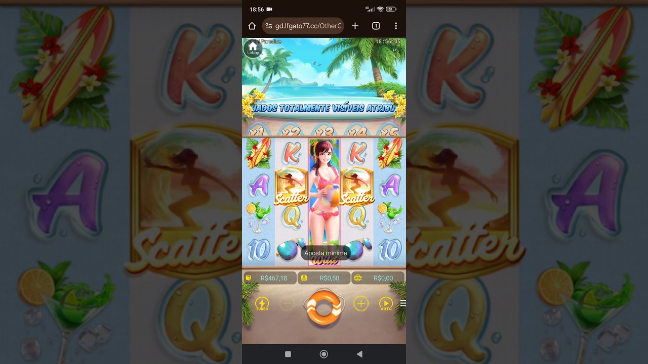 Estratégia incrível no bikini paradise. Deu muito certo. mas bem arriscado. 🍀 