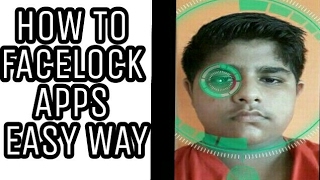 HOW TO SET FACE LOCK TO APPS (HINDI) screenshot 5