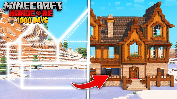 I Survived 1000 DAYS in Minecraft Hardcore [Full Movie]