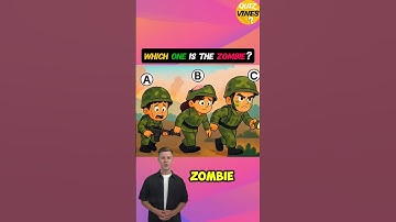 which one is the zombie?#quiz#quizgames #shorts#trending#brainteasers#facts #brainteasers#challenges