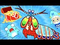 お宝探しのトレジャーハント！海のモンスター！？モンハナシャコとサメニンの冒険！