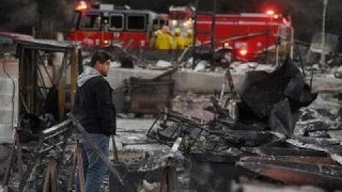 The rebuilding process after the deadly California wildfires