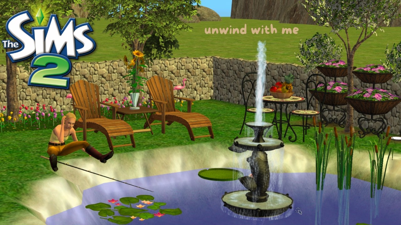 🌸 Fishing, Cottagecore & Gardening | Peaceful Sims 2 Gameplay