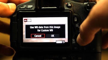 Setting WHITE BALANCE for Video with Examples