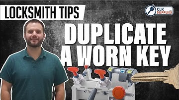 Locksmith Tip |  Duplicate a Worn Key Trick!