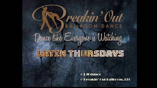 Latin Thursday 02/14/19 Salsa: Cuddle walk to a ladies flick, hammerlock basic, to a rightside pass