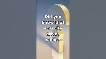 💫The Scarcity Effect: Did You Know It