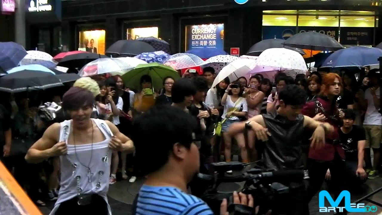 120718 C-CLOWN 명동극장앞 쇼케이스-I'm Not Alone+SOLO