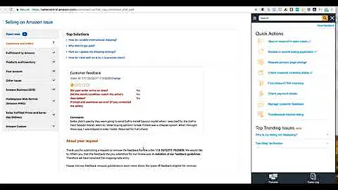 Como remover uma avaliação na Amazon?