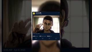 Eren Start The Rumbling Attack On An Season 4Edit