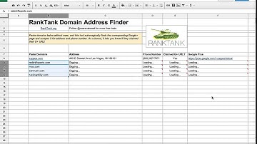 Find Business Addresses by Domain Name