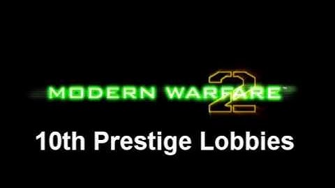 MW2 10th Prestige Lobbies Hack Mod
